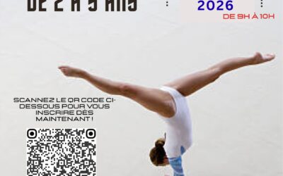 Inscription stage Août 2-5 ans Cliquer sur le lien en description