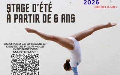 Inscription stage Août à partir de 6 ans Cliquer sur le lien en description