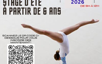 Inscription stage Juillet à partir de 6 ans Cliquer sur le lien en description