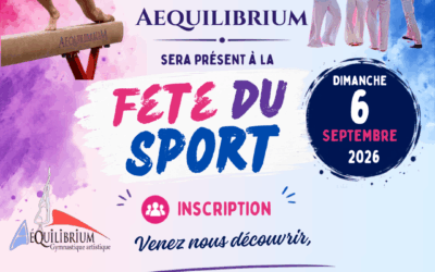 Retrouvez nous à la journée des sports!